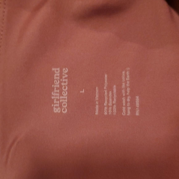 Girlfriend Collective FLOAT Fig High Rise Legging Size Large - Picture 3 of 4